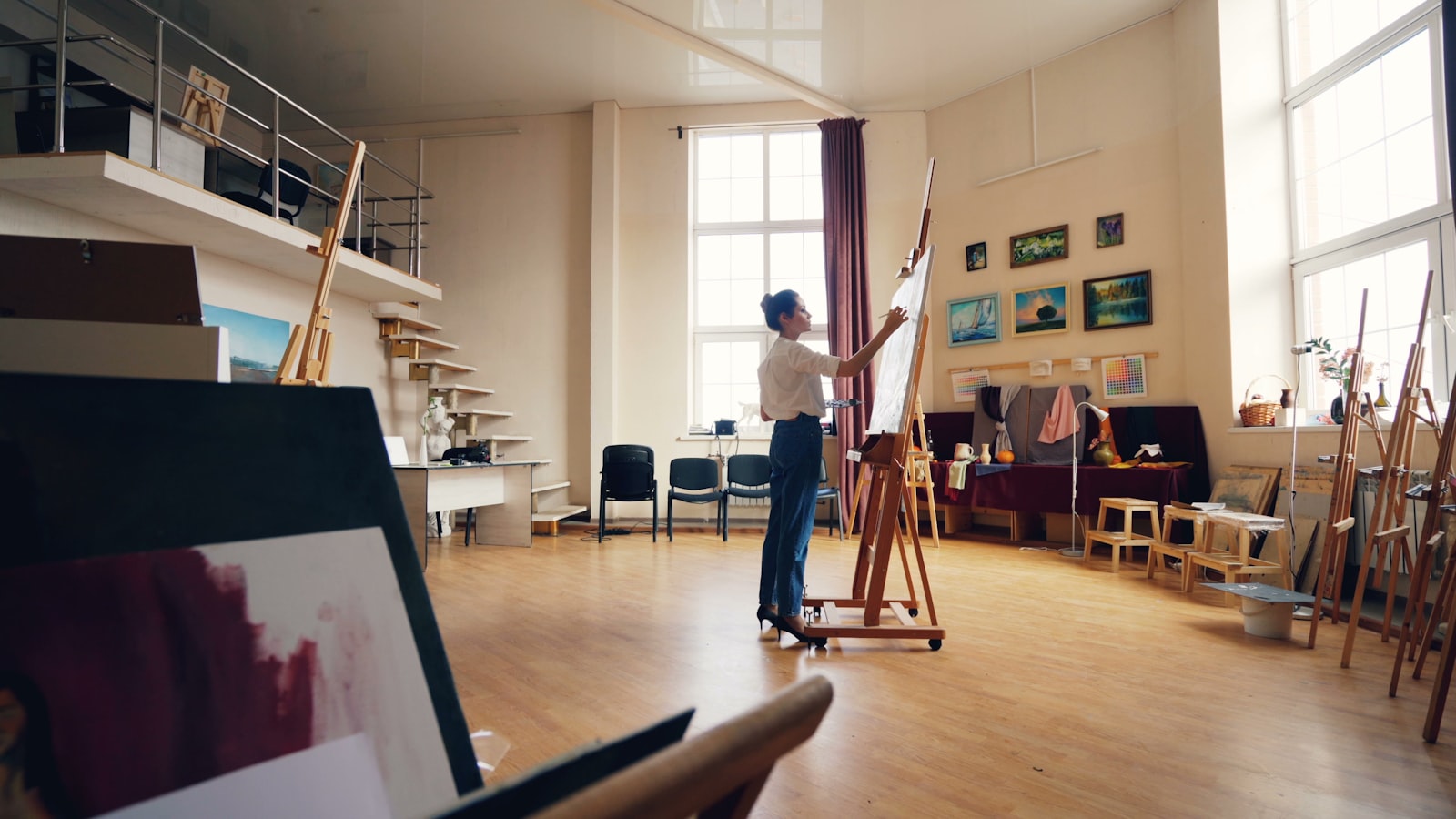 Réalisation peinture - photo d'illustration